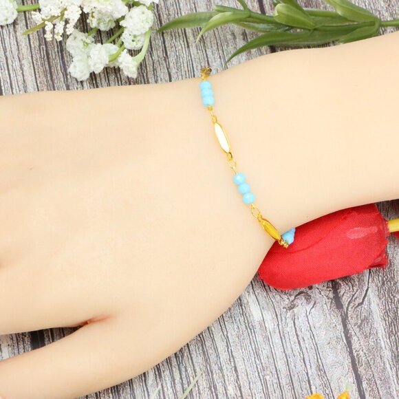 "Trendy Handmade Bracelet – A Stylish Gift for Women & Girls, MAR091131 - Picture 4 of 10
